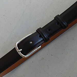 Ralph Lauren Dark Brown Leather Men’s Belt Size 36